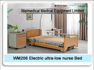 WM26 Electronic ultra-low nurse bed